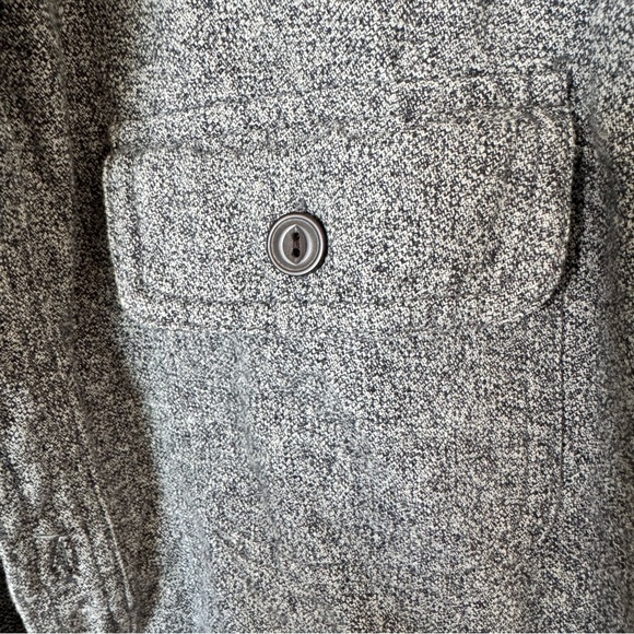 Grayers Men’s Gray Shirt Jacket Size Large 100% Cotton Outdoor Pockets Cold - Picture 4 of 9